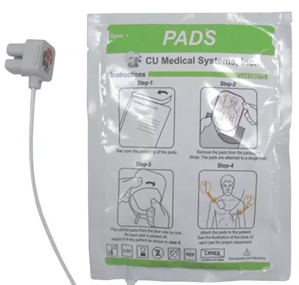 Paire d’électrodes pour adulte pour défibrillateur Colson Def NSI 
