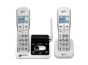 Téléphone amplifié numérique sans fil avec fonction interphone + un combiné additionnel sans fil AMPLIDECT 595-2 U.L.E Duo Geemarc