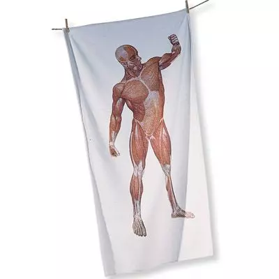 Serviette de bain "Monsieur Muscle" W11841