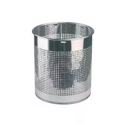 Corbeille à papier Rossignol Papea 15L Inox perforé