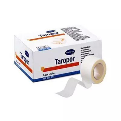 Sparadrap en non tissé microporeux Hartmann Taropor longueur 5 m