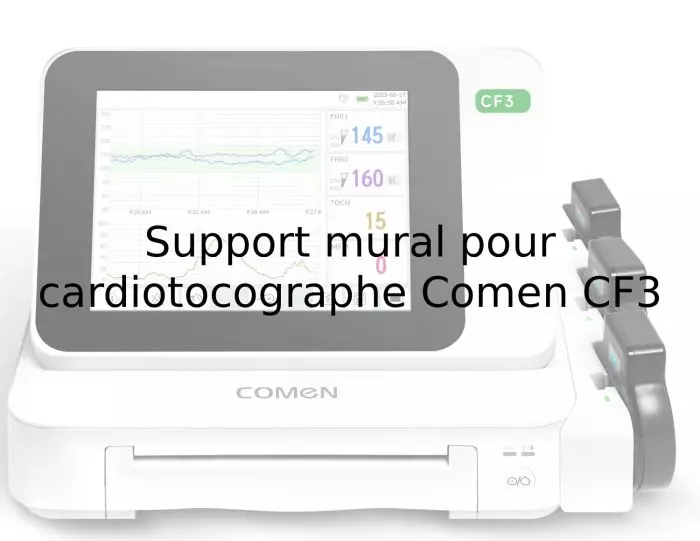 Support mural pour cardiotocographe Comen CF3