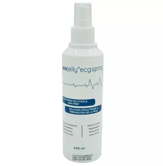 Gel de contact ECG en spray pour NeoJelly (25 flacons de 240ml) 