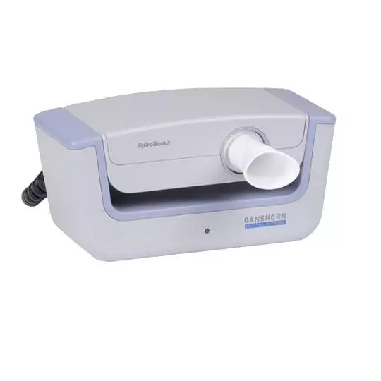Spiromètre à ultrasons Schiller SpiroScout PC avec logiciel LFX