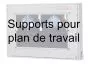 Jeu de supports pour plan de travail pour négatoscopes Sen'X