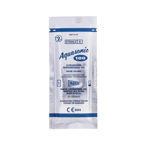Gel échographie stérile Aquasonic 100 Parker (boite de 48)