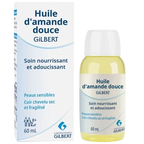 Huile d'amande douce Laboratoires Gilbert (60 ml)