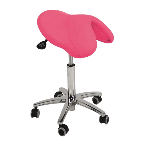 Tabouret médical selle de cheval Ecopostural S2660/S2661 base aluminium