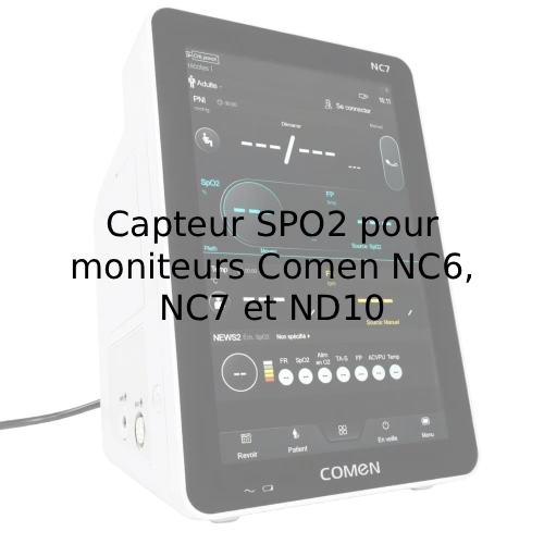 Capteur SPO2 pour moniteurs Comen NC6, NC7 et ND10