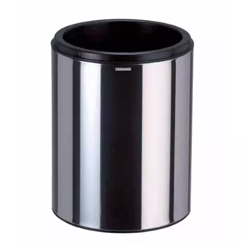 Corbeille Sanea 5L inox avec seau intérieur Rossignol 