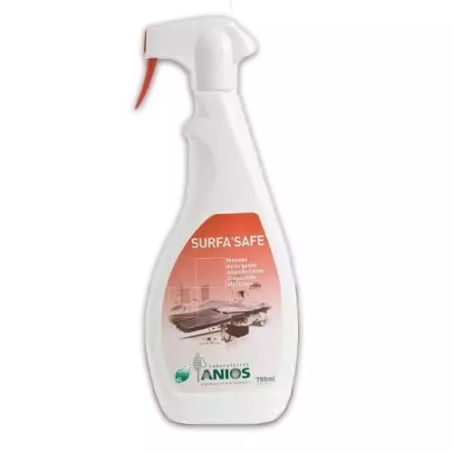 Anios détergent désinfectant surfaces hautes SurfaSafe - spray mousse 750ml