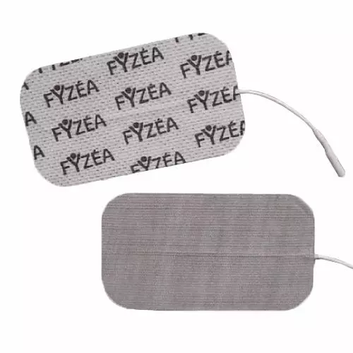 Électrodes Fyzea Intensive rectangulaires 50 x 90 mm sachet de 4