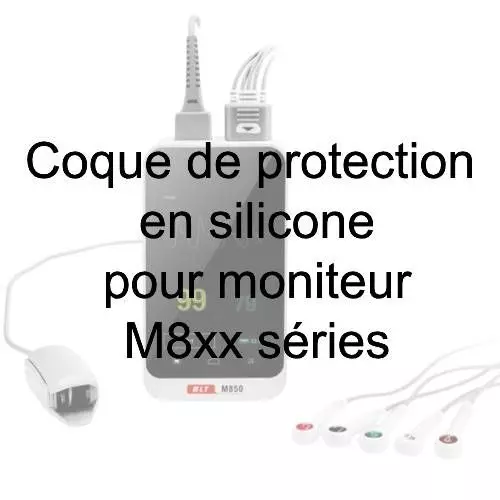 Coque de protection en silicone pour moniteur M8xx séries
