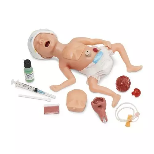 Simulateur de prématuré Micro-Preemie en blanc LF01280 Nasco