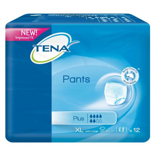 Tena Pants Plus Extra Large pack de 12