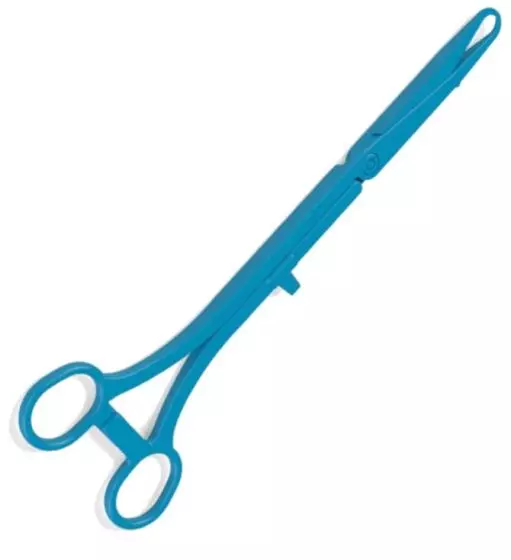 Pince de Pozzi droite stérile à usage unique (boîte de 20)