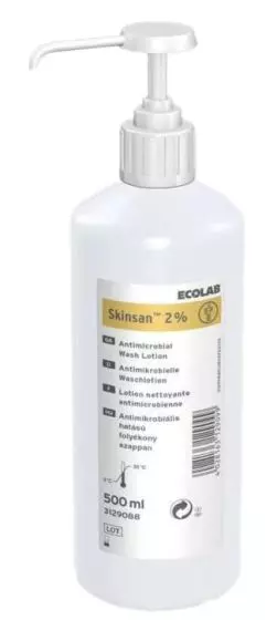 Lotion lavante antimicrobienne Skinsan 2%