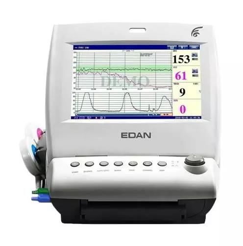 Cardiotocographe / Moniteur foetal gémellaire Edan F6 avec VCT