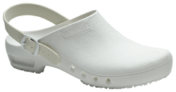 Sabots autoclavables CLEAN CLOGS Blanc perforés avec lanières Mediplogs