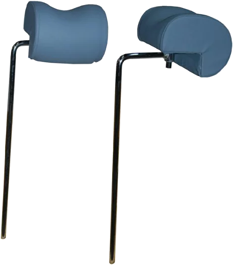 Paire de repose-jambes gynécologique pour divan ou fauteuil d'examen Mobercas