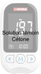 Solution témoin pour lecteur Multiparamètre GimaCare - Cétone
