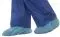Sur chaussure bleue antidérapante non tissé Medistock (carton de 1000)