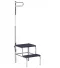 Marchepied phlébologie avec rampe ajustable (2 marches) Carina 59