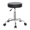 Tabouret médical sur roulettes noir
