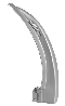 Lame de Laryngoscope F/O Mc Intosh, n°5, long 175 mm