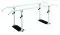 Barres parallèles pliables Easy Click Ferrox sans plancher
