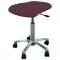 Tabouret à roulettes Deneo Promotal Coloris Raisin