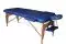 Table de Massage pliante en bois Mediprem Eco Pro Bleue