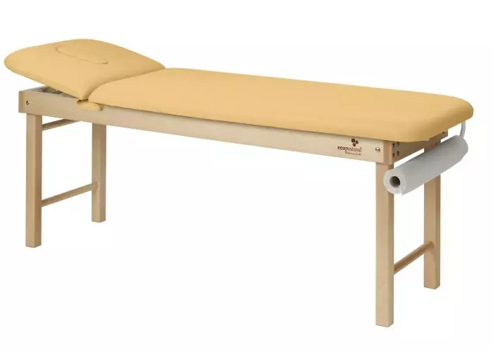 Table de massage fixe en bois 2 plans Ecopostural C3135