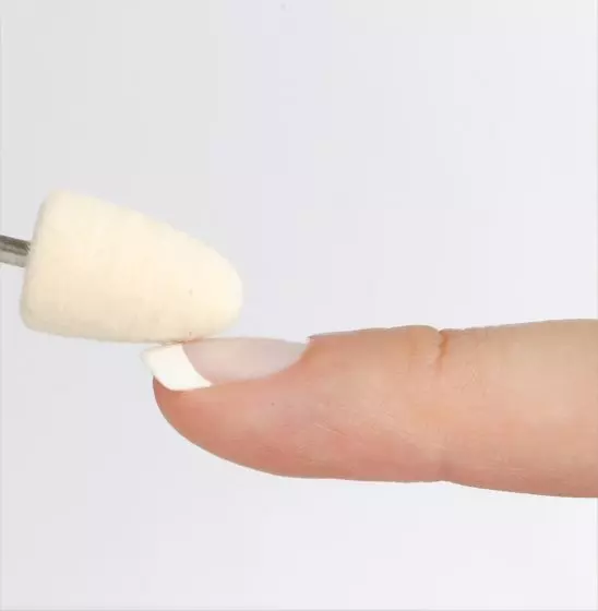 Cône à polir, feutre Promed