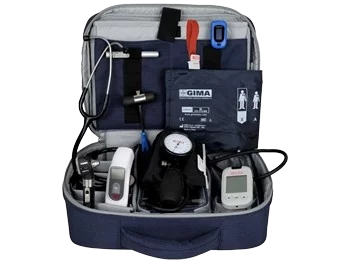 Mallette médicale de diagnostic complète GIMA 4A (GB, FR, ES, PT)