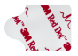 Electrodes rectangulaires à languette 3M Red Dot 2330 lot de 1000
