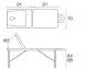 Table de massage pliante avec tendeurs Ecopostural C3316M61