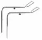 Etriers de gynecologie A4707 pour table Ecopostural