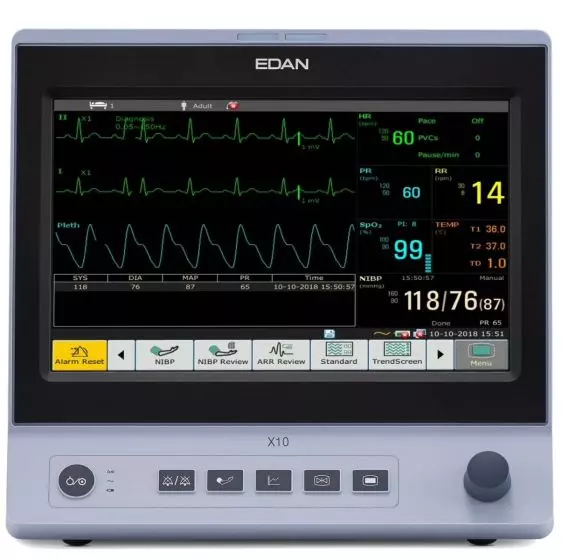 Moniteur patient multiparamétrique Edan X series