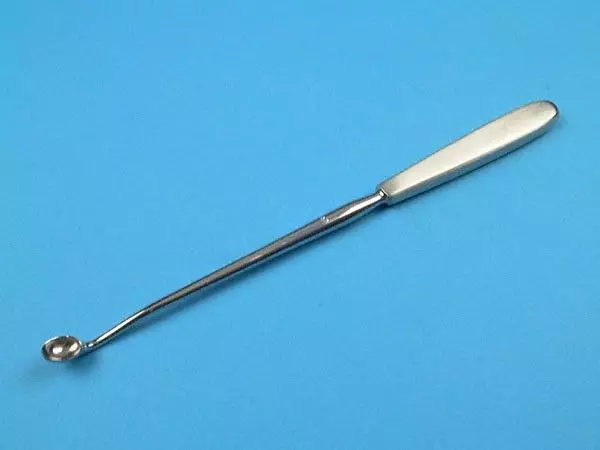 Curette Utérine Simon, 25 cm x 10 mm