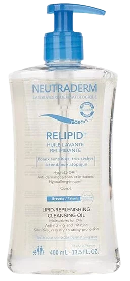 Huile lavante relipidante Neutraderm Relipid +