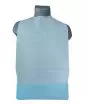Bavoir adulte à usage unique avec poche de récupération bleu (carton de 500)