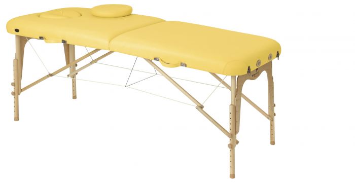 Table pliante en bois avec tendeurs Ecopostural C3611
