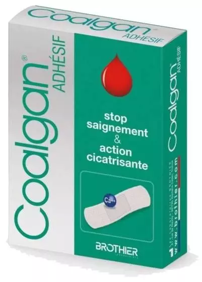 Pansement hémostatique stérile Coalgan (boite de 12)