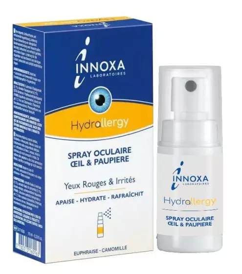 Solution ophtalmique apaisante Innoxa Hydrallergy (spray 10 ml)