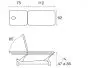 Table de massage hydraulique 2 plans Ecopostural C3752