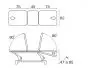 Table de massage hydraulique 3 plans Ecopostural C3727