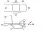 Table électrique de podologie avec accoudoirs Ecopostural C3539