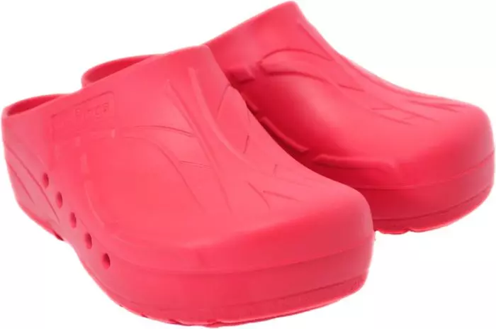 Sabots de bloc Mediplog perforés sur le côté Fuschia