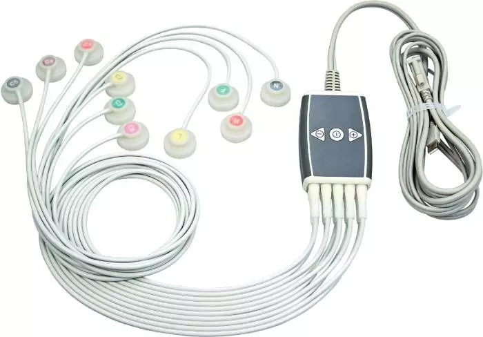 Système d'électrodes par aspiration Handy VAQ pour ECG de repos